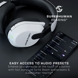 Turtle Beach Casque gaming amplifié multiplateforme sans fil Stealth 600 pour Xbox Series X|S, Xbox One, PC, Nintendo Switch et mobile - Bluetooth, 80 heures de batterie et microphone antibruit – Blanc  over-ear Blanc, Xbox One, PC, Nintendo Switch et mobile - Bluetooth, 80 heures de batterie et microphone antibruit – Blanc, Sans fil, 20 - 20000 Hz, Gaming, 320 g, Casque, Blanc