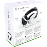 Turtle Beach Casque gaming amplifié multiplateforme sans fil Stealth 600 pour Xbox Series X|S, Xbox One, PC, Nintendo Switch et mobile - Bluetooth, 80 heures de batterie et microphone antibruit – Blanc  over-ear Blanc, Xbox One, PC, Nintendo Switch et mobile - Bluetooth, 80 heures de batterie et microphone antibruit – Blanc, Sans fil, 20 - 20000 Hz, Gaming, 320 g, Casque, Blanc