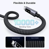 UGREEN Uno Câble USB-C vers USB-C (100W) Noir/gris