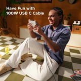 UGREEN Uno Câble USB-C vers USB-C (100W) Noir/gris
