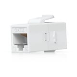 Ubiquiti UACC-Keystone-Coupler-C6, Raccord Blanc