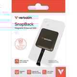 Verbatim SnapBack 512 GB Mocha Metallic SSD externe Marron