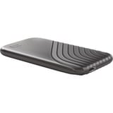 WD My Passport 2000 Go Gris SSD externe Gris, 2000 Go, USB Type-C, 3.2 Gen 2 (3.1 Gen 2), 1050 Mo/s, Protection par mot de passe, Gris