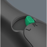 Wera 416 RA Porte-embout en T avec fonction à cliquet et fonction de changement rapide RapidapTor, Tournevis Noir/Vert