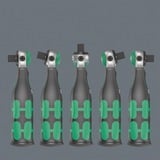 Wera 8009 Zyklop Pocket Set 3, Set d'embouts de vissage Noir/Vert, 27 pièces