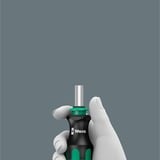 Wera Kraftform Kompakt 28 avec étui, Clés mixtes à cliquet Noir/Vert, 6 pièces