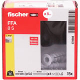 fischer Cheville pour béton cellulaire FFA 8 S Gris clair