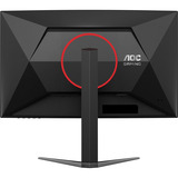 AOC  27" Moniteur gaming incurvé  Noir (Mat)