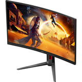 AOC  27" Moniteur gaming incurvé  Noir (Mat)