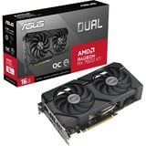 ASUS Dual Radeon RX 7600 XT OC Edition, Carte graphique RDNA 3, GDDR6, 3x DisplayPort, 1x HDMI 2.1