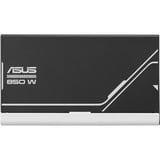 ASUS Prime Gold alimentation modulaire 850 watt Blanc, 1x 12V-2x6, 3x PCIe, 850 W, 100 - 240 V, Actif, 110 W, 846 W, 110 W