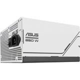 ASUS Prime Gold alimentation modulaire 850 watt Blanc, 1x 12V-2x6, 3x PCIe, 850 W, 100 - 240 V, Actif, 110 W, 846 W, 110 W