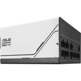 ASUS Prime Gold alimentation modulaire 850 watt Blanc, 1x 12V-2x6, 3x PCIe, 850 W, 100 - 240 V, Actif, 110 W, 846 W, 110 W