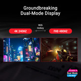 ASUS ROG Swift OLED PG27UCWM 26.5" 4K Ultra HD Moniteur gaming Noir, 1x DisplayPort, 2x HDMI, 1x USB-C, 240 Hz / 480 Hz