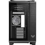 ASUS TUF Gaming GT502 PLUS Midi Tower Noir, boîtier pc Noir | 2x USB-A | 1x USB-C | RGB | Verre Trempé