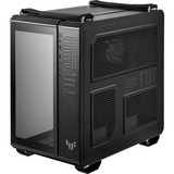 ASUS TUF Gaming GT502 PLUS Midi Tower Noir, boîtier pc Noir | 2x USB-A | 1x USB-C | RGB | Verre Trempé