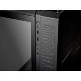 ASUS TUF Gaming GT502 PLUS Midi Tower Noir, boîtier pc Noir | 2x USB-A | 1x USB-C | RGB | Verre Trempé