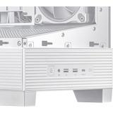 ASUS  boîtier midi tower Blanc | 2x USB-A | 1x USB-C | RGB | Verre Trempé
