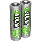 Ansmann 5035513 pile domestique Batterie rechargeable AA Hybrides nickel-métal (NiMH) Argent, Batterie rechargeable, AA, Hybrides nickel-métal (NiMH), 1,2 V, 2 pièce(s), 800 mAh