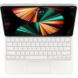 Apple MJQL3LB/A clavier pour tablette Blanc AZERTY Anglais américain Blanc, Layout États-Unis, Scissor-switch, AZERTY, Anglais américain, Trackpad, 1 mm, Apple, iPad Pro 12.9-inch (5th generation) iPad Pro 12.9-inch (4th generation) iPad Pro 12.9-inch (3rd...