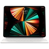Apple MJQL3LB/A clavier pour tablette Blanc AZERTY Anglais américain Blanc, Layout États-Unis, Mécanique des ciseaux, AZERTY, Anglais américain, Trackpad, 1 mm, Apple, iPad Pro 12.9-inch (5th generation) iPad Pro 12.9-inch (4th generation) iPad Pro 12.9-inch (3rd...