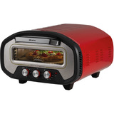 Ariete Four à pizza DA GENNARO Rouge/en acier inoxydable, 1 pizza(s), Rouge, 430 °C, 320 x 320 mm, 1 h, pierre