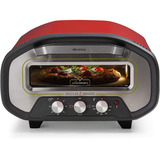 Ariete Four à pizza DA GENNARO Rouge/en acier inoxydable, 1 pizza(s), Rouge, 430 °C, 320 x 320 mm, 1 h, pierre