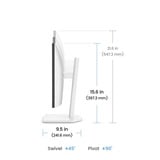 BenQ  27" Moniteur  Blanc