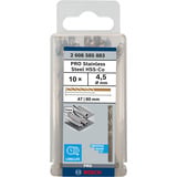 Bosch Bosc 10 Metallbohrer HSS-Co 4,5x47x80mm, Perceuse 