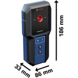 Bosch Détecteur GMS 100-23 Professional, Appareils de repérage Bleu/Noir