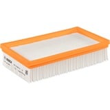 Bosch Filtres à plis, Filtre à eau Filtre, Orange, Blanc, Polyester, 6150 cm², GAS 35 L AFC; GAS 35 L SFC+; GAS 35 M AFC; GAS 55 M AFC Professional, 140 mm
