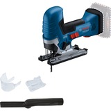 Bosch GST 18V-125 S PROFESSIONAL scie sauteuse 3500 spm 1,9 kg Bleu/Noir, Poignée à barillet, Noir, Bleu, Acier inoxydable, -45 - 45°, Aluminium, Acier, Bois, Sans brosse, 3500 spm