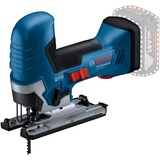 Bosch GST 18V-125 S PROFESSIONAL scie sauteuse 3500 spm 1,9 kg Bleu/Noir, Poignée à barillet, Noir, Bleu, Acier inoxydable, -45 - 45°, Aluminium, Acier, Bois, Sans brosse, 3500 spm