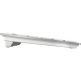 CHERRY DW 9100 SLIM clavier Souris incluse Universel RF sans fil + Bluetooth AZERTY Français Argent set de bureau Blanc, Layout FR (AZERTY), Technologie SX, 100%, Sans fil, RF sans fil + Bluetooth, AZERTY, Argent, Souris incluse