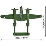 COBI Collection historique - Lockheed P-38 Lightning, Jouets de construction Échelle 1:48