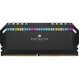 Corsair 32 Go DDR5-5600 Kit, Mémoire vive Noir, CMT32GX5M2B5600C36, Dominator Platinum RGB, XMP