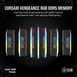 Corsair 32 Go DDR5-6000 (2x 16 Go) mémoire vive Noir, CMH32GX5M2D6000Z38, XMP, EXPO