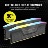 Corsair 32 Go DDR5-6000 (2x 16 Go) mémoire vive Noir, CMH32GX5M2D6000Z38, XMP, EXPO