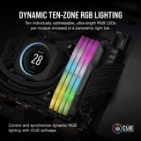 Corsair 32 Go DDR5-6000 (2x 16 Go) mémoire vive Noir, CMH32GX5M2D6000Z38, XMP, EXPO