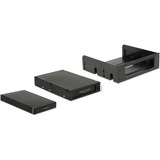 DeLOCK Cadre amovible 3,5″ / 5,25″ pour disques durs et SSD SATA 2,5″, Cadrage 