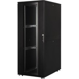 Digitus Armoire réseau de série Unique - 800 x 1 200 mm (lxp), Armoire informatique Noir, Rack autonome, 42U, 1000 kg, Noir