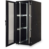Digitus Armoire réseau de série Unique - 800 x 1 200 mm (lxp), Armoire informatique Noir, Rack autonome, 42U, 1000 kg, Noir