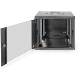 Digitus Boîtier mural Série Unique - 600 x 600 mm, Armoire informatique Noir