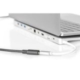 Digitus Câble de rallonge USB 2.0, connecteur USB-C > prise USB-C, Câble d'extension Noir