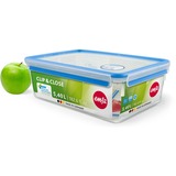 Emsa Récipient fraîcheur Clip & Close 5,5 L , Boîte Transparent/Bleu, rectangulaire, format Maxi