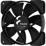 Fractal Design Aspect 12 PWM Black, Ventilateur de boîtier Noir, Connexion du ventilateur PWM à 4 broches