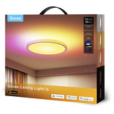 Govee 30cm RGBWW + RGBIC Lampe de Plafond Intelligente Ronde, Lumière LED 