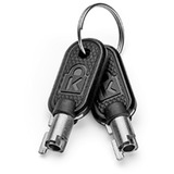 Kensington Câble de sécurité ClickSafe 2.0 3 en 1 (Clé unique), Verrou antivol Noir, 1,8 m, Kensington, Clé, Acier au carbone, Noir