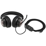 Kensington H2000 Micro-casque USB-C circum aural  over-ear Noir, Avec fil, Bureau/Centre d'appels, 20 - 20000 Hz, 190 g, Casque, Noir