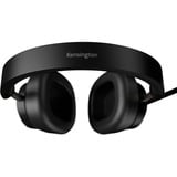 Kensington H2000 Micro-casque USB-C circum aural  over-ear Noir, Avec fil, Bureau/Centre d'appels, 20 - 20000 Hz, 190 g, Casque, Noir